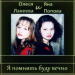 Олеся Лакеева и Яна Попова. Альбом:  Я помнить буду вечно. 1998 год.