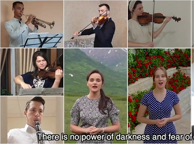 Оркестр и хор — Благословен тот дом